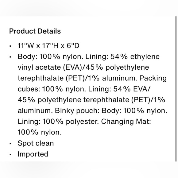 Nike Diaper Bag - Picture 7 of 7